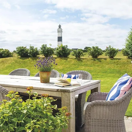 Leuchtturmblick-sued Feriehus Kampen